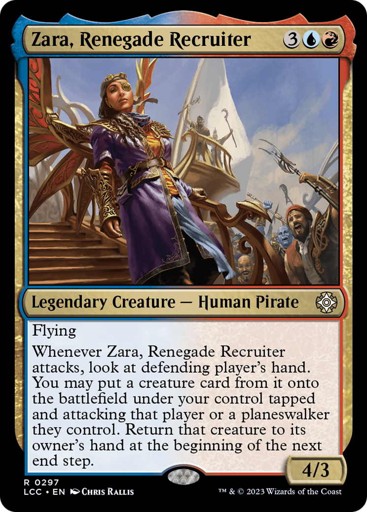 Zara, Renegade Recruiter [The Lost Caverns of Ixalan Commander] | Amazing Games TCG