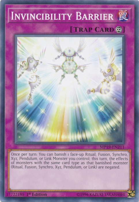 Invincibility Barrier [MP19-EN211] Common | Amazing Games TCG