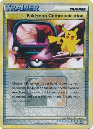 Pokemon Communication (98/123) (League Promo) [HeartGold & SoulSilver: Base Set] | Amazing Games TCG