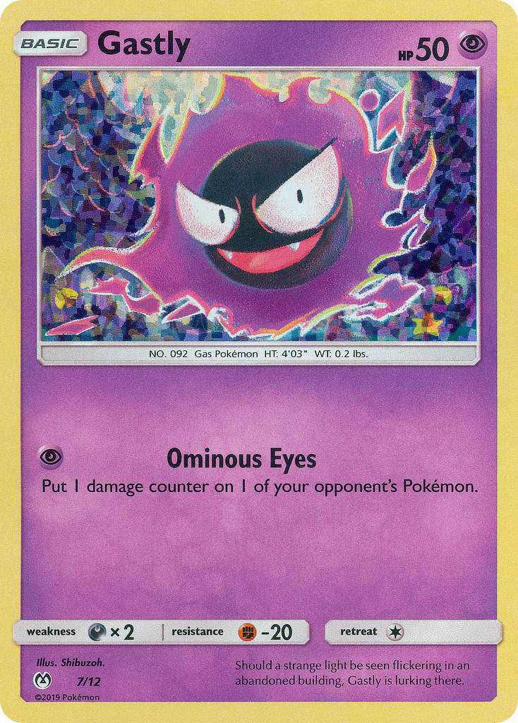 Gastly (7/12) [McDonald's Promos: 2019 Collection] | Amazing Games TCG