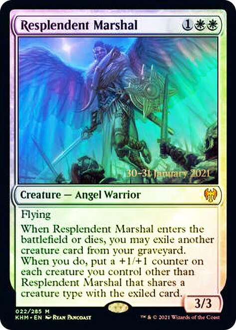 Resplendent Marshal  [Kaldheim Prerelease Promos] | Amazing Games TCG