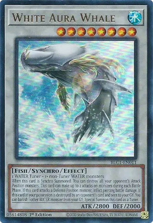 White Aura Whale [BLC1-EN011] Ultra Rare | Amazing Games TCG