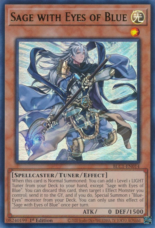 Sage with Eyes of Blue [BLC1-EN014] Ultra Rare | Amazing Games TCG