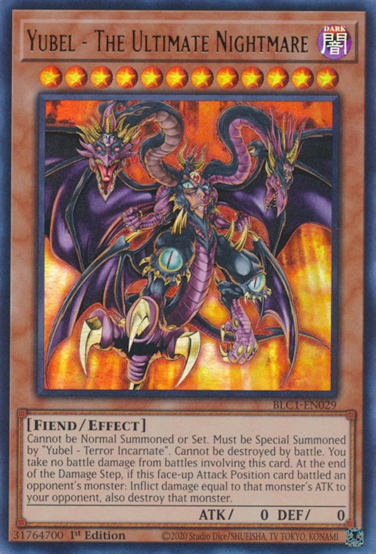 Yubel - The Ultimate Nightmare [BLC1-EN029] Ultra Rare | Amazing Games TCG