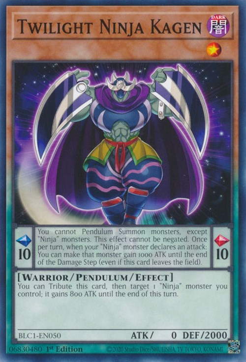 Twilight Ninja Kagen [BLC1-EN050] Common | Amazing Games TCG