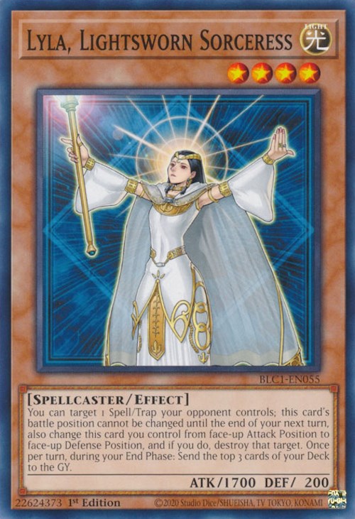 Lyla, Lightsworn Sorceress [BLC1-EN055] Common | Amazing Games TCG