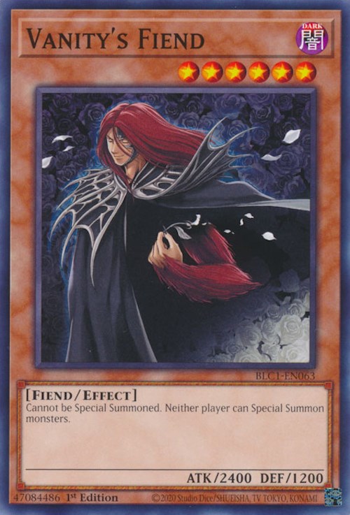 Vanity's Fiend [BLC1-EN063] Common | Amazing Games TCG