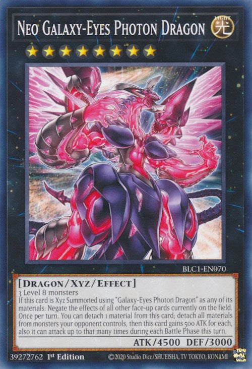 Neo Galaxy-Eyes Photon Dragon [BLC1-EN070] Common | Amazing Games TCG