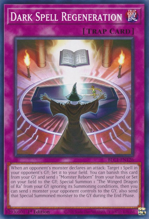 Dark Spell Regeneration [BLC1-EN126] Common | Amazing Games TCG