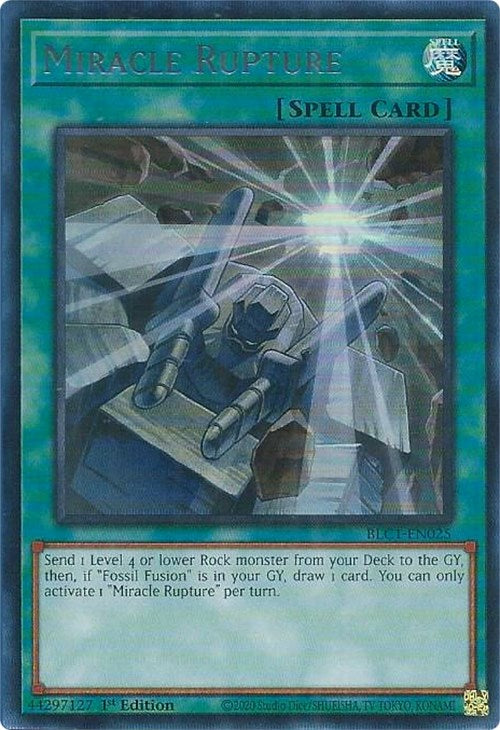 Miracle Rupture (Silver) [BLC1-EN025] Ultra Rare | Amazing Games TCG