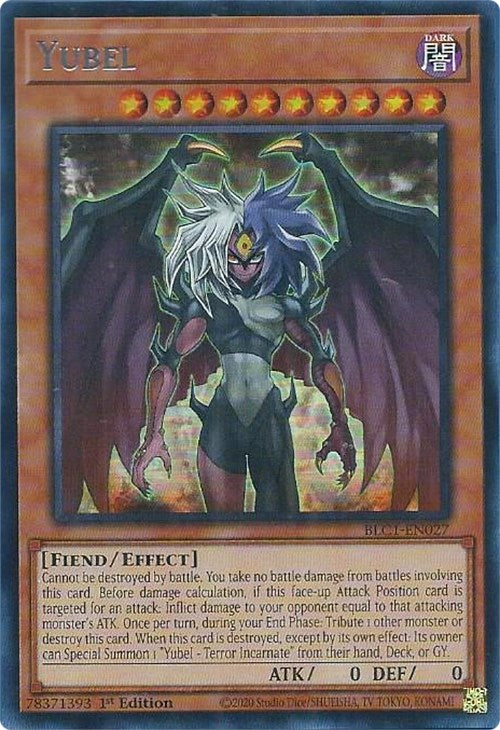 Yubel (Silver) [BLC1-EN027] Ultra Rare | Amazing Games TCG