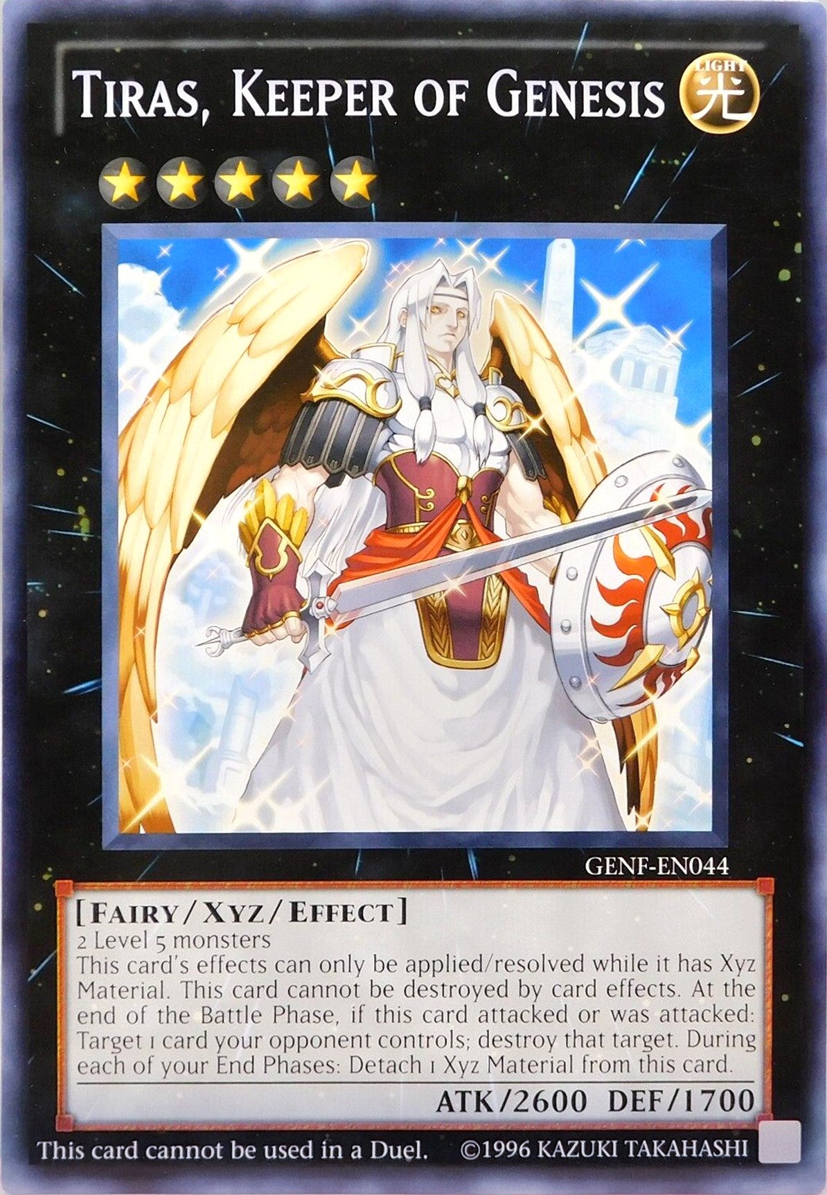 Tiras, Keeper of Genesis (Oversized) [GENF-EN044] Promo | Amazing Games TCG