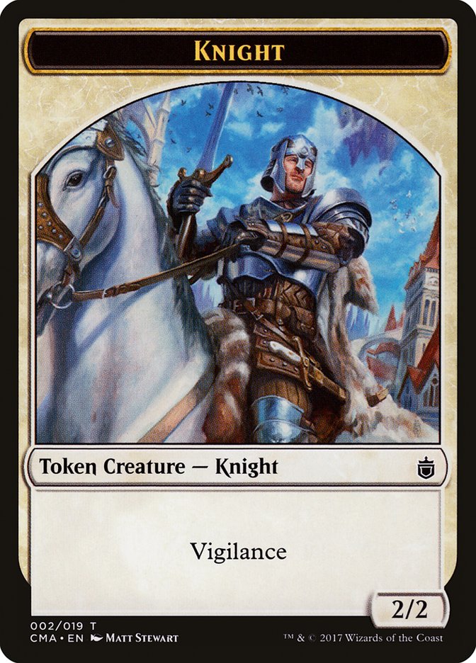 Knight [Commander Anthology Tokens] | Amazing Games TCG