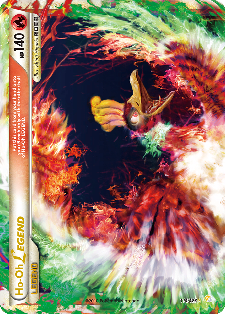 Ho-Oh LEGEND (111/123) [HeartGold & SoulSilver: Base Set] | Amazing Games TCG