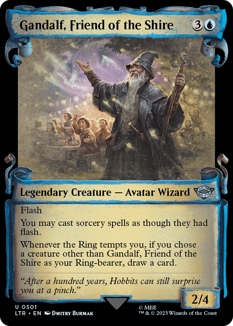 Gandalf, Friend of the Shire [The Lord of the Rings: Tales of Middle-Earth Showcase Scrolls] | Amazing Games TCG