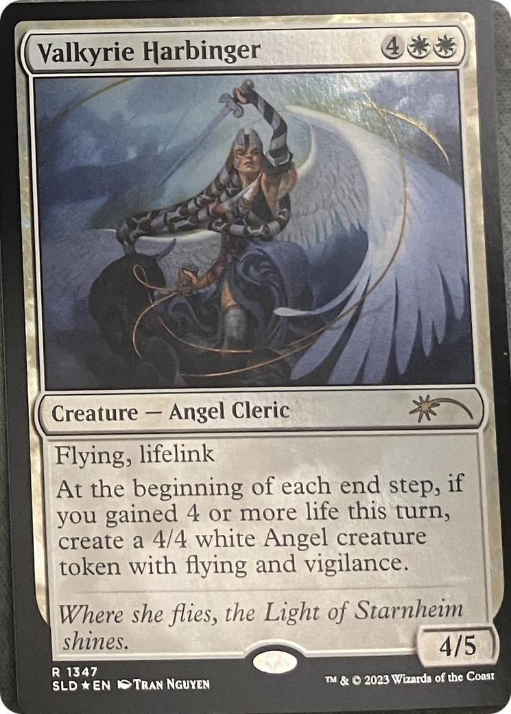 Valkyrie Harbinger [Secret Lair: Angels] | Amazing Games TCG