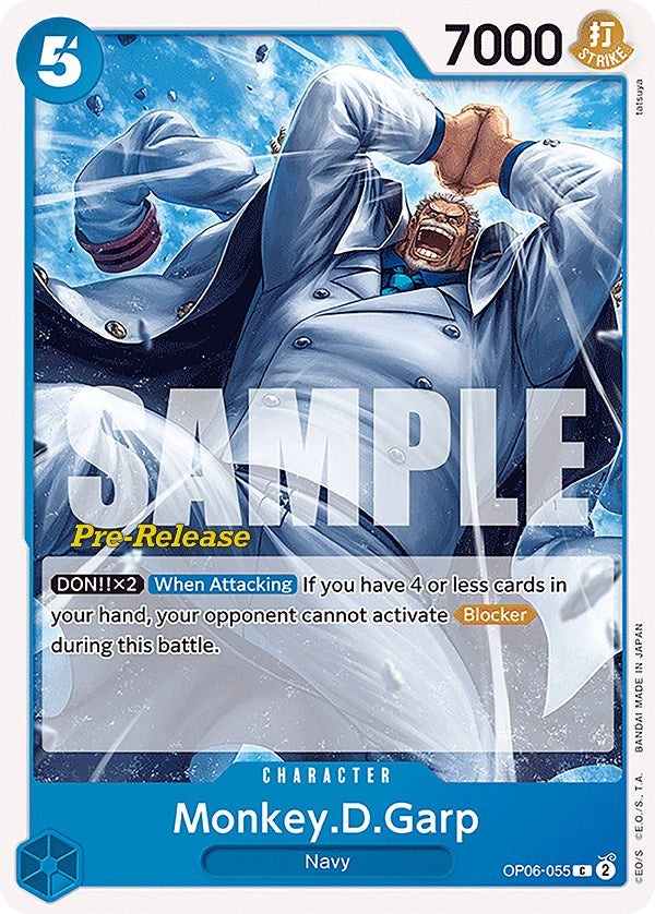 Monkey.D.Garp [Wings of the Captain Pre-Release Cards] | Amazing Games TCG