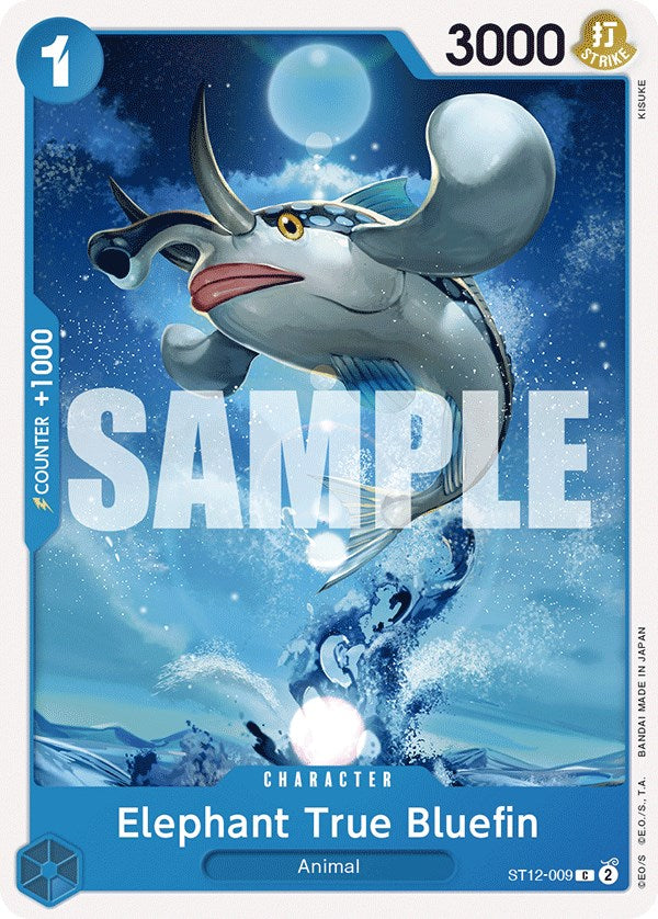 Elephant True Bluefin [Starter Deck: Zoro and Sanji] | Amazing Games TCG