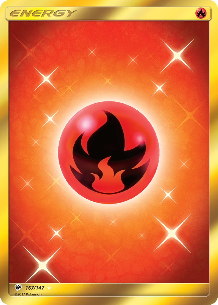 Fire Energy (167/147) [Sun & Moon: Burning Shadows] | Amazing Games TCG