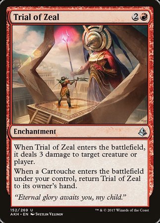 Trial of Zeal [Amonkhet] | Amazing Games TCG