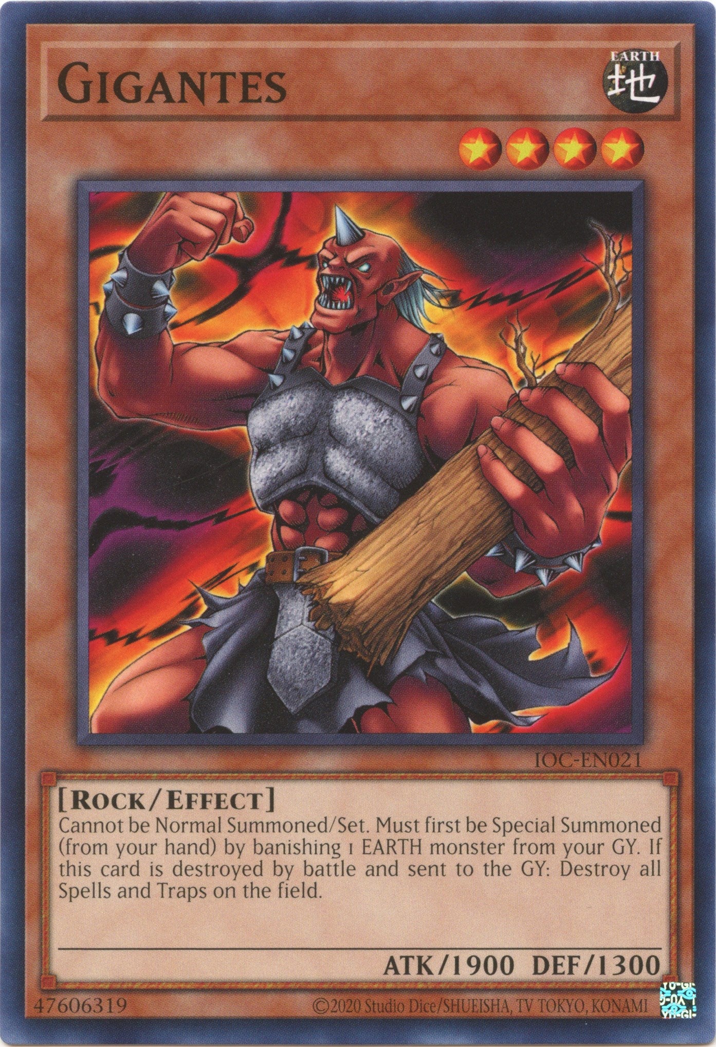 Gigantes (25th Anniversary) [IOC-EN021] Common | Amazing Games TCG