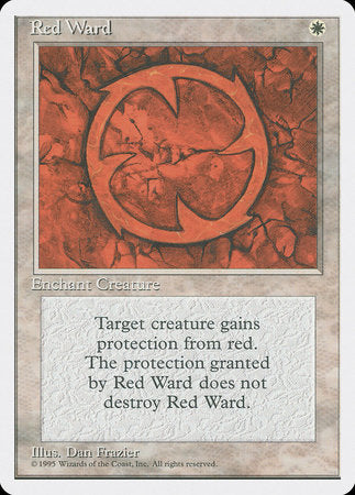 Red Ward [Fourth Edition] | Amazing Games TCG