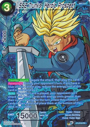 SS2 Trunks, Heroic Prospect (P-219) [Collector's Selection Vol. 2] | Amazing Games TCG