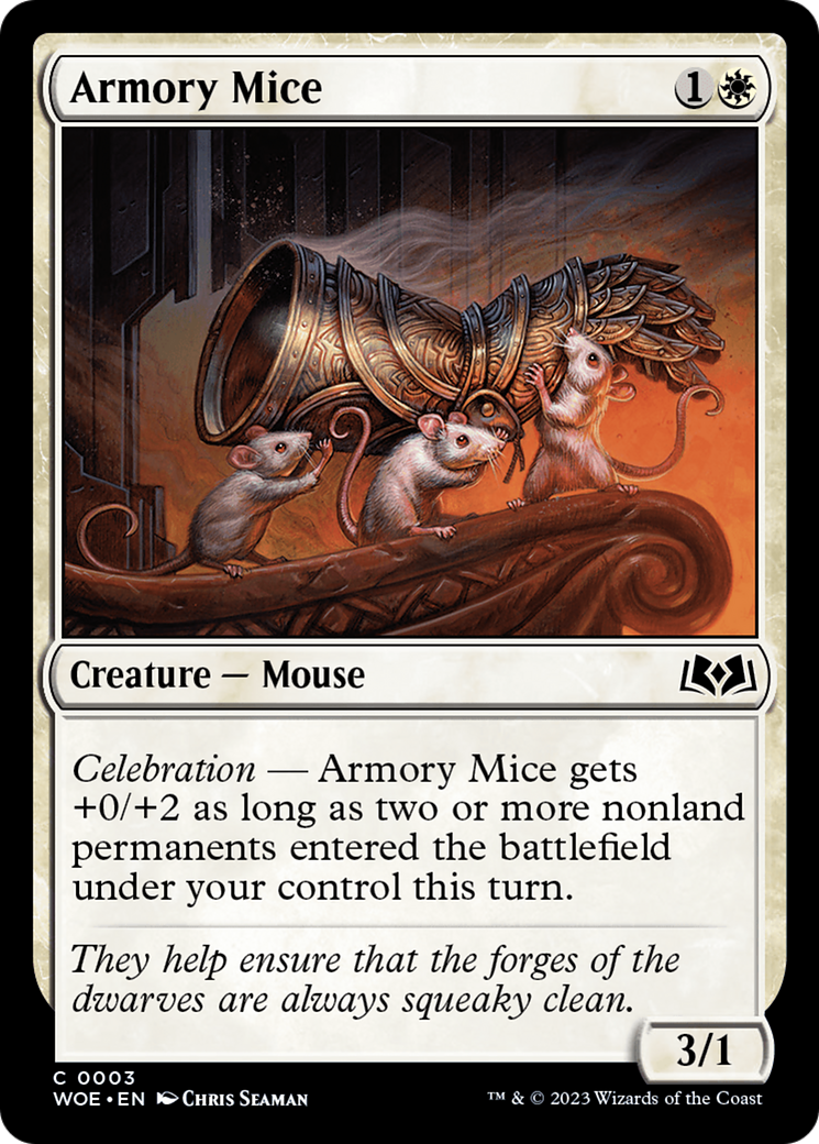 Armory Mice [Wilds of Eldraine] | Amazing Games TCG