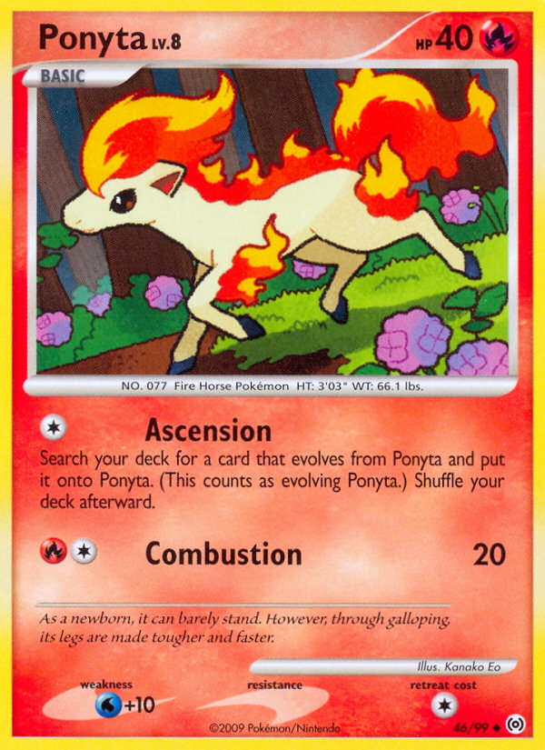 Ponyta (46/99) [Platinum: Arceus] | Amazing Games TCG