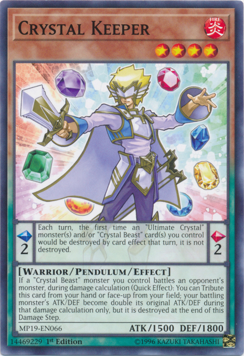 Crystal Keeper [MP19-EN066] Common | Amazing Games TCG