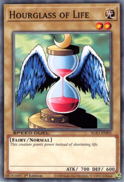 Hourglass of Life [SGX1-ENI01] Common | Amazing Games TCG