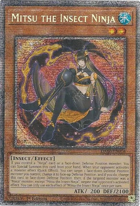 Mitsu the Insect Ninja [DABL-EN016] Starlight Rare | Amazing Games TCG