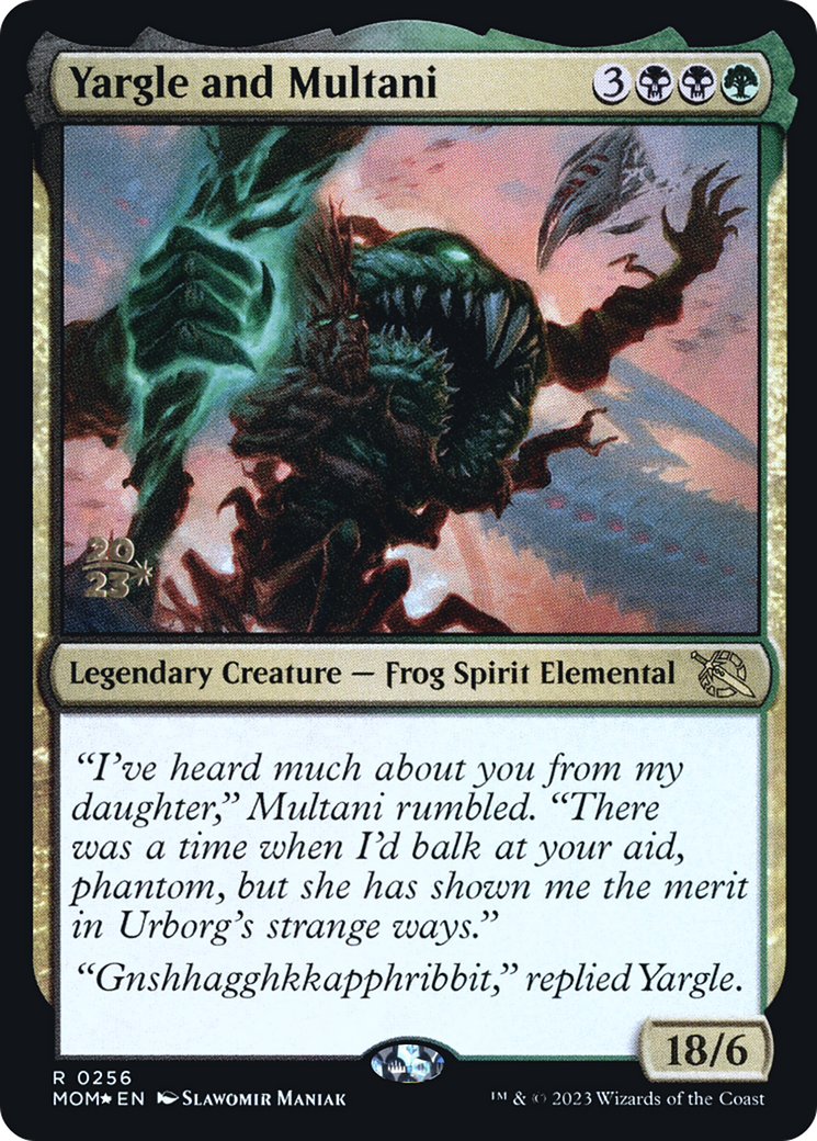 Yargle and Multani [March of the Machine Prerelease Promos] | Amazing Games TCG