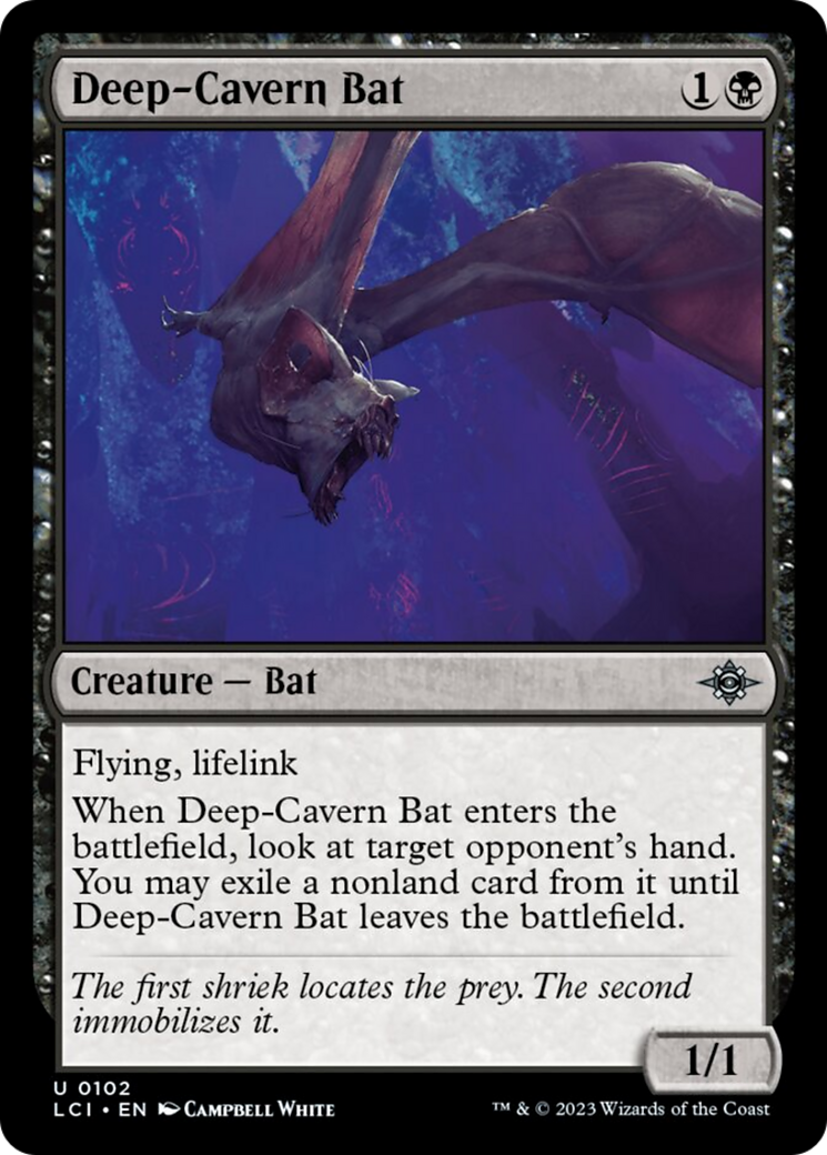 Deep-Cavern Bat [The Lost Caverns of Ixalan] | Amazing Games TCG