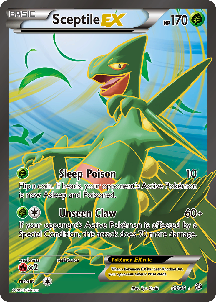 Sceptile EX (84/98) [XY: Ancient Origins] | Amazing Games TCG