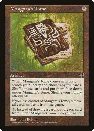 Mangara's Tome [Mirage] | Amazing Games TCG