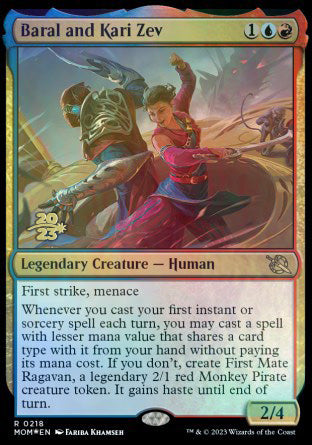 Baral and Kari Zev [March of the Machine Prerelease Promos] | Amazing Games TCG