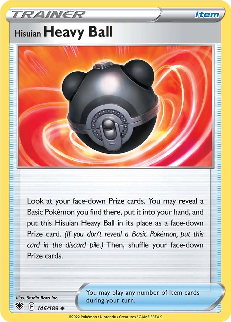 Hisuian Heavy Ball (146/189) [Sword & Shield: Astral Radiance] | Amazing Games TCG