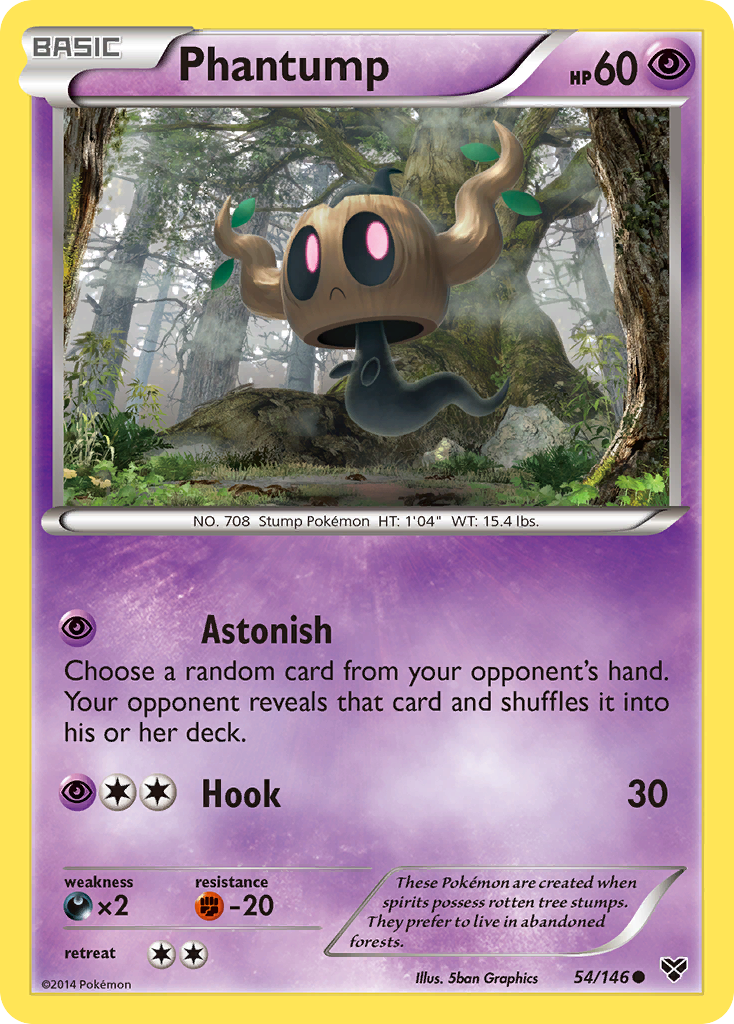 Phantump (54/146) [XY: Base Set] | Amazing Games TCG