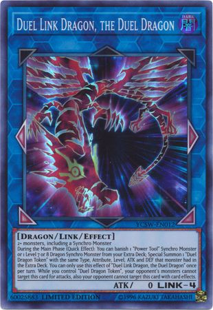 Duel Link Dragon, the Duel Dragon [YCSW-EN012] Super Rare | Amazing Games TCG