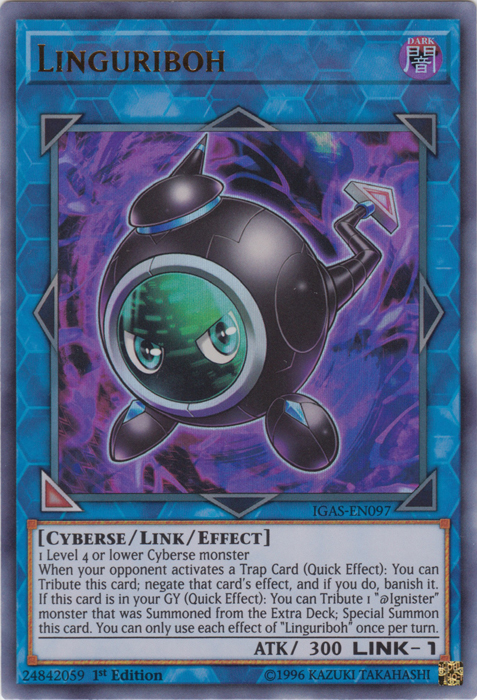 Linguriboh [IGAS-EN097] Ultra Rare | Amazing Games TCG