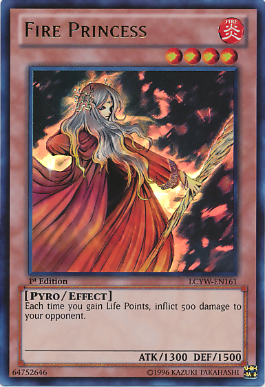 Fire Princess [LCYW-EN161] Ultra Rare | Amazing Games TCG