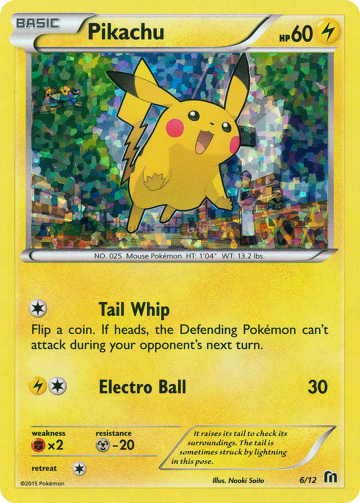 Pikachu (6/12) [McDonald's Promos: 2016 Collection] | Amazing Games TCG