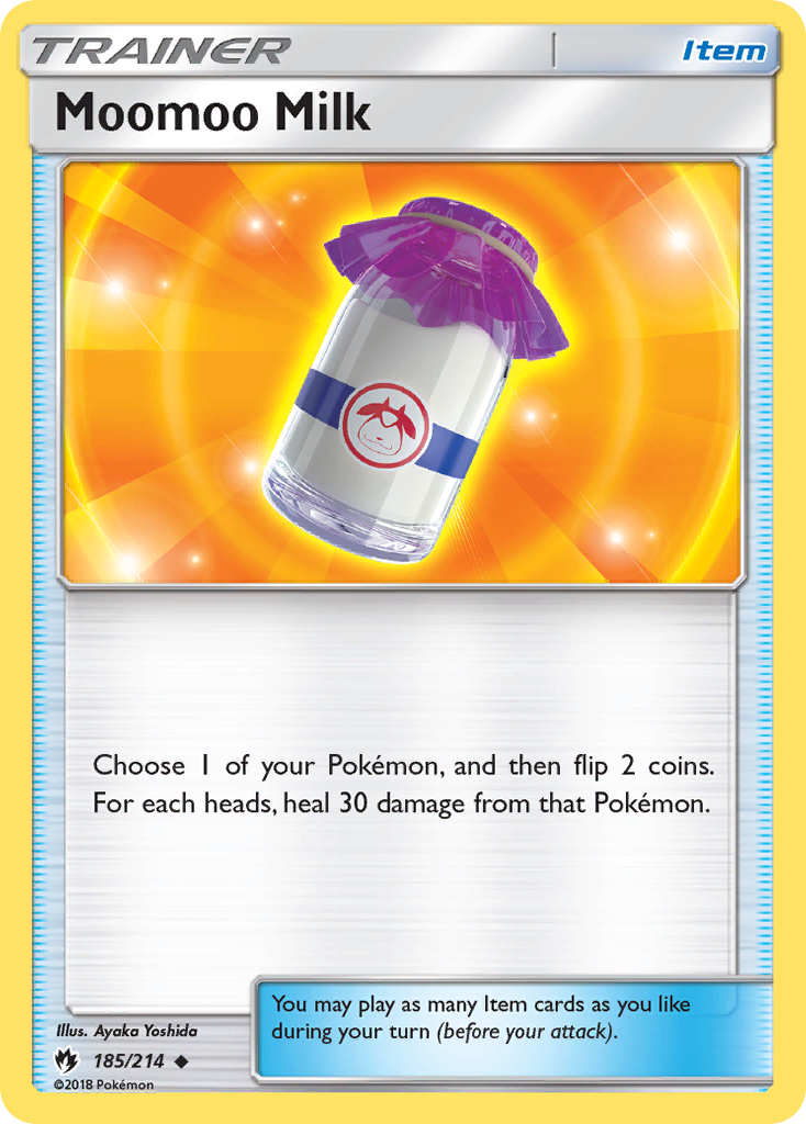 Moomoo Milk (185/214) [Sun & Moon: Lost Thunder] | Amazing Games TCG