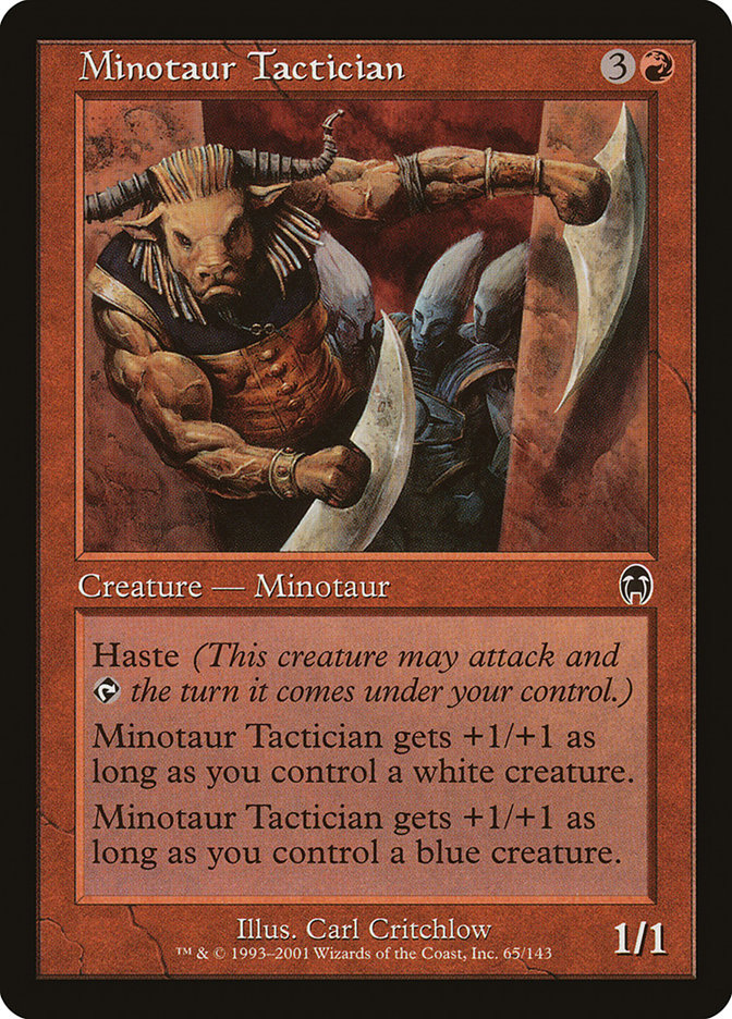 Minotaur Tactician [Apocalypse] | Amazing Games TCG