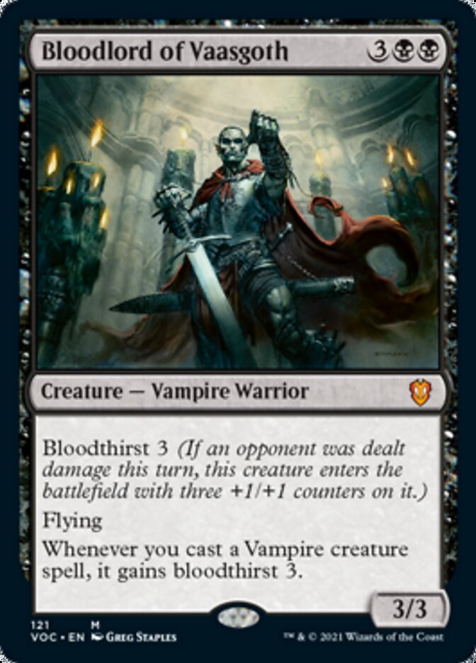 Bloodlord of Vaasgoth [Innistrad: Crimson Vow Commander] | Amazing Games TCG