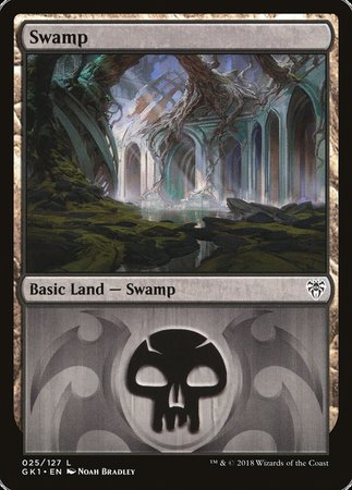 Swamp (25) [GRN Guild Kit] | Amazing Games TCG