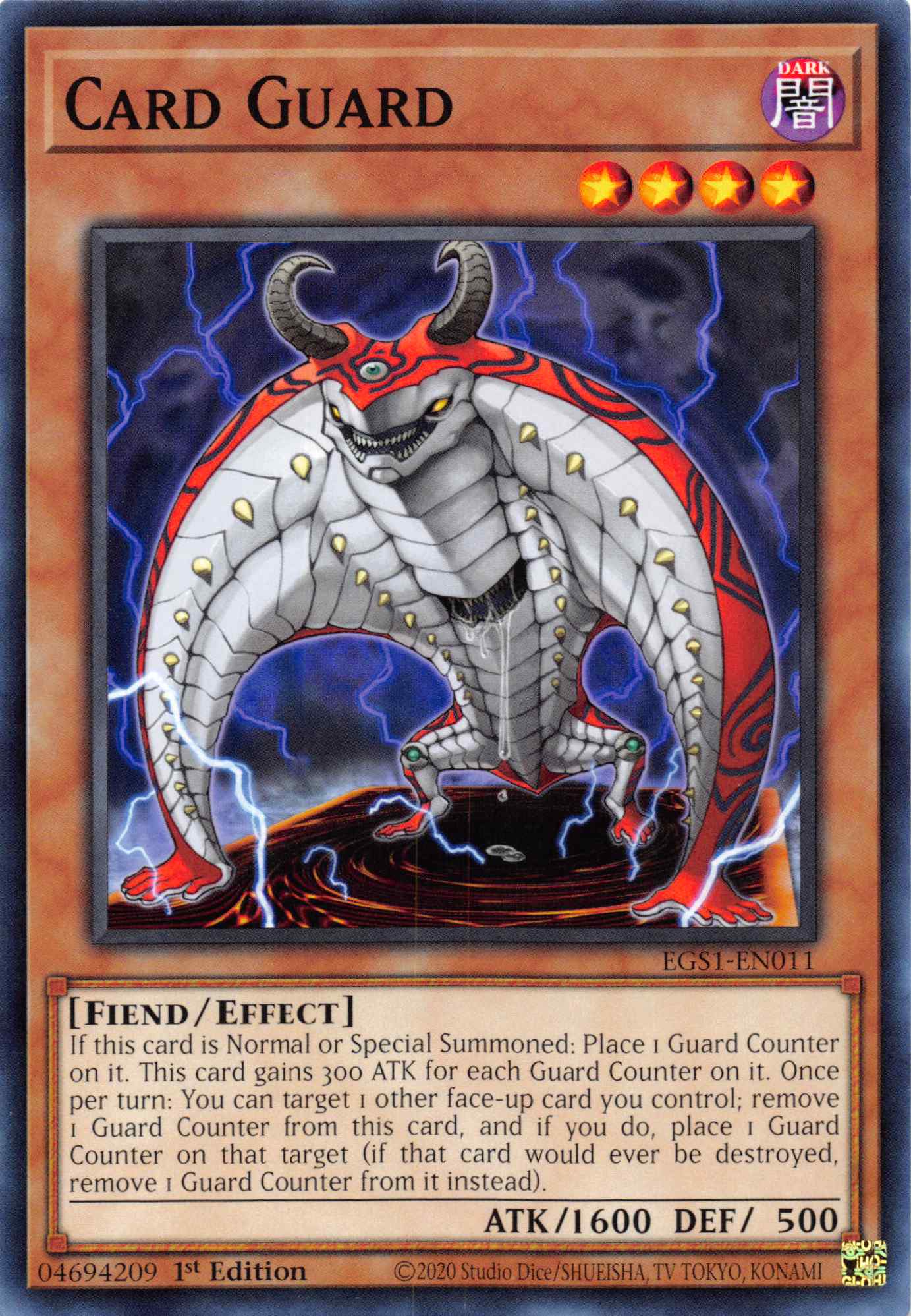 Card Guard [EGS1-EN011] Common | Amazing Games TCG