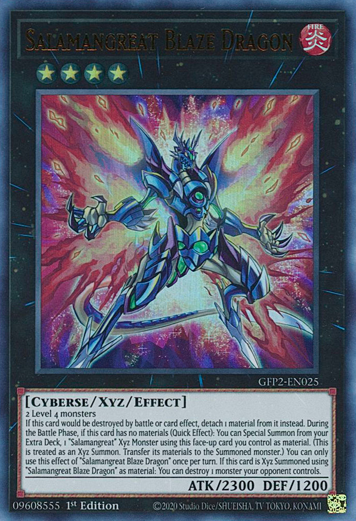 Salamangreat Blaze Dragon [GFP2-EN025] Ultra Rare | Amazing Games TCG