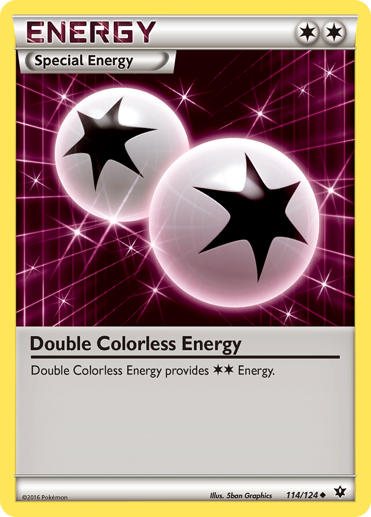 Double Colorless Energy (114/124) [XY: Fates Collide] | Amazing Games TCG